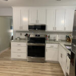 Kitchen cabinet remodel by Gleaton Construction