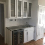 Custom kitchen cabinet and island remodeling by Gleaton Construction